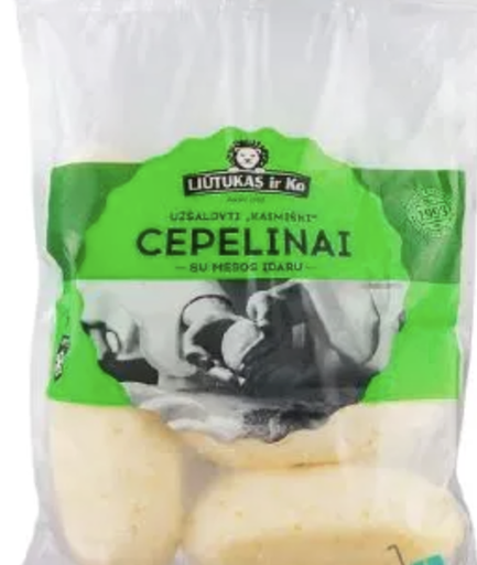 Kaimiški Liūtukas gevulde aardappelknoedels "cepelinai" 1kg