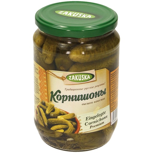 Premium ingemaakte cornichons