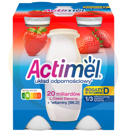 Actimel aardbei 4-pack