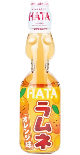 HATA KOSEN Ramune Frisdrank met Sinaasappelsmaak 30X200ml