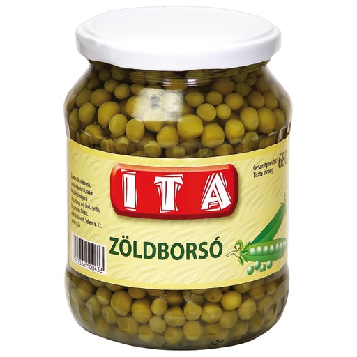 Консервированный зелёный горошек