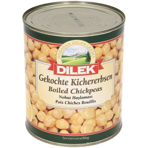 Gekookte kikkererwten