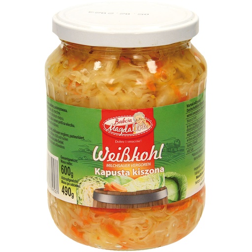 Белокочанная капуста, квашеная.