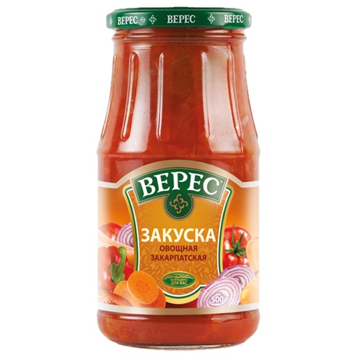 Закуска овощная Закарпатская