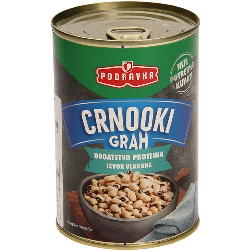 Стерилизованная фасоль с черным глазком в рассоле