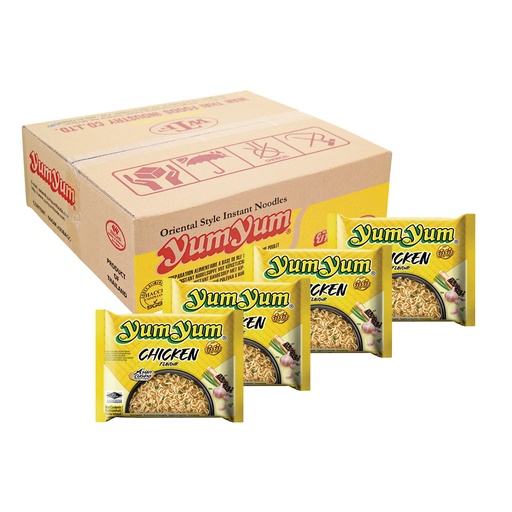 Noodle gerecht met kippenvleessmaak "Yum-Yum" 30 x 60g