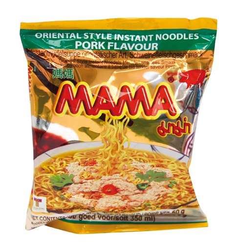 Instantnoedels met varkensvleessmaak "MAMA"