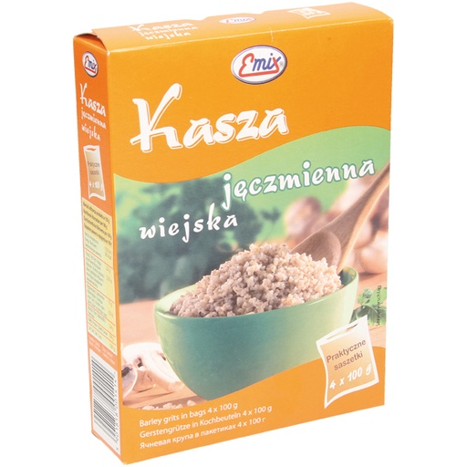 Крупа перловая, в варочных пакетиках 4x100г