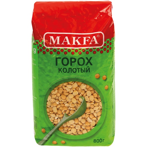 Горох колотый шлифованный