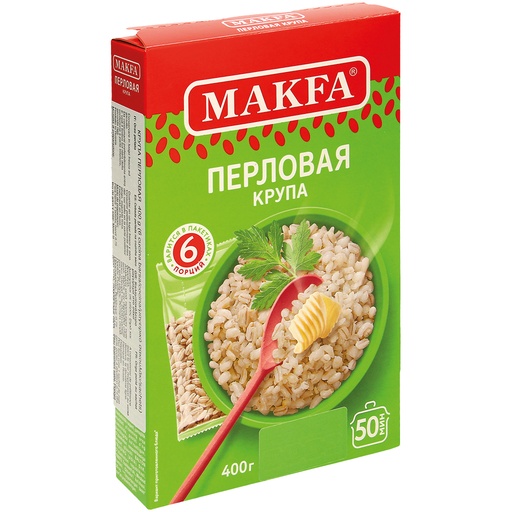 Kрупа перловая в варочных пакетиках