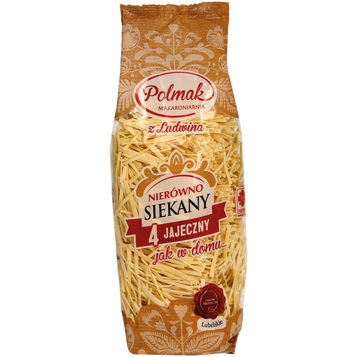 Eierpasta met curcuma toegevoegd