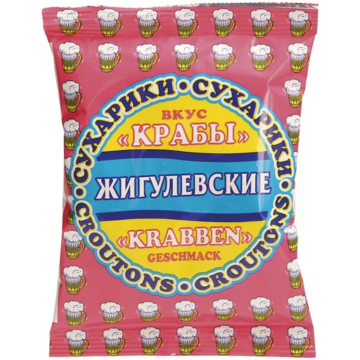 Снек из хлеба со вкусом краба