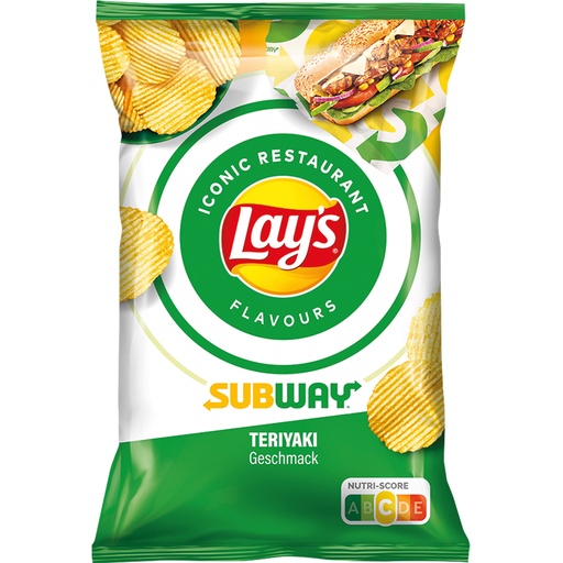 Картофельные чипсы Lays со вкусом терияки