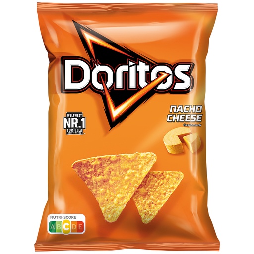 Maïschips Doritos Nacho Cheese met kaas smaak