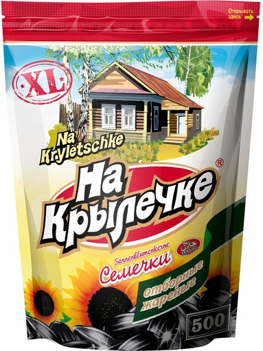 "NA KRYLETSCHKE" Семечки подсолнечника жареные отборные
