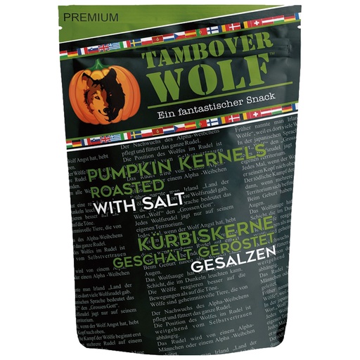 Pompoenpitten gepeld, geroosterd en gezouten