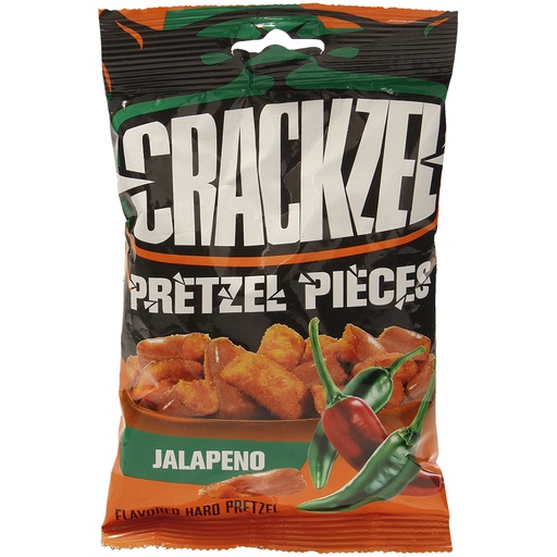 Brezelstukjes met jalapeño smaak