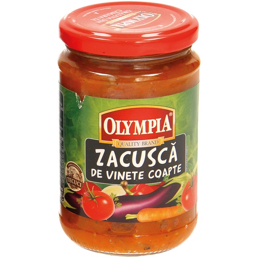 Zacusca de vinete coapte