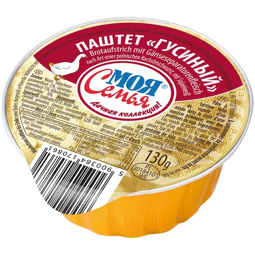 "MOJA SEMJA" Паштет гусиный