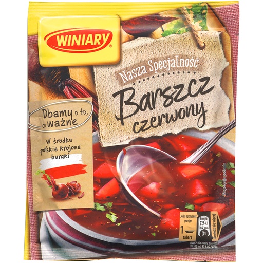Winiary - bietensoep instant "Barszcz czerwony"