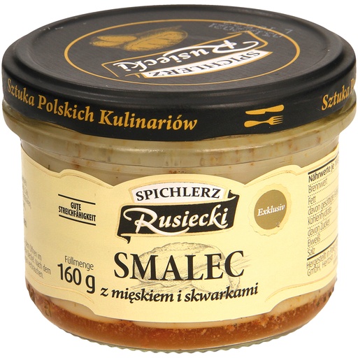 Broodbeleg met varkensvlees volgens oud-Poolse stijl "Rusiec