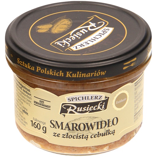 Rusiecki broodbeleg met ui