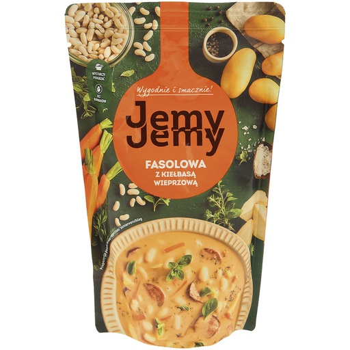 "Fasolowa" Фасолевый суп с копченой колбасой. Стерилизованны