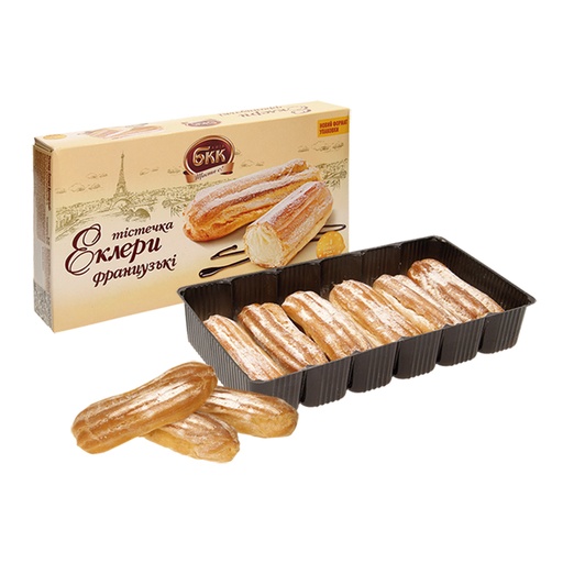 Эклеры "Французские" с заварным кремом, замороженные
