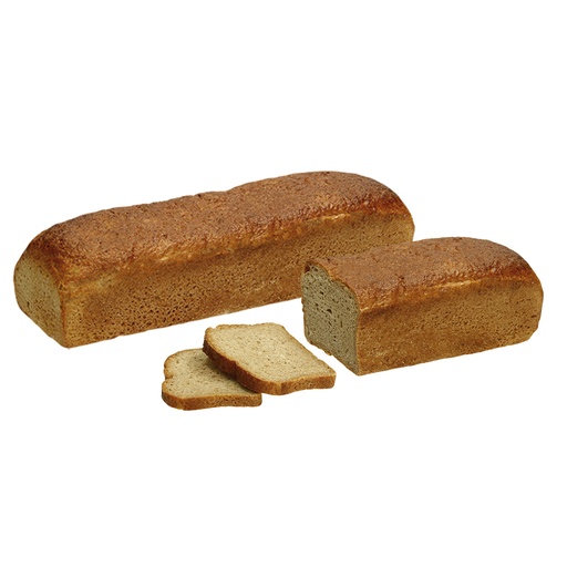 Roggebrood, voorgebakken, diepgevroren.