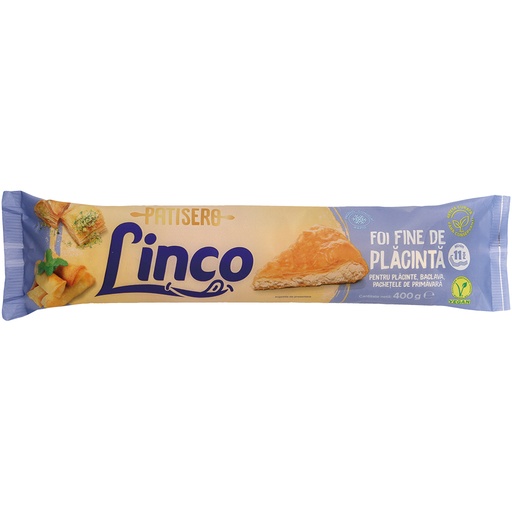 Dunne filodeegbladen "Linco", diepgevroren.