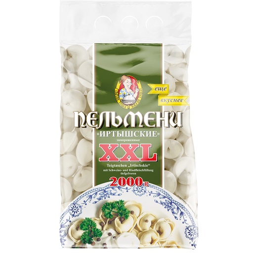 Pelmeni "Irtischskie" diepgevroren