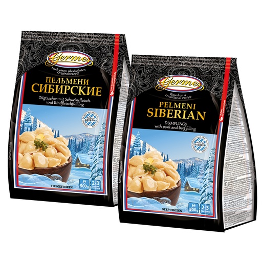 Пельмени с начинкой из свинины и говядины