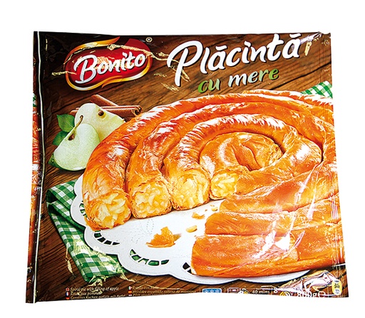 Yufkateiggebak met appel-kaneelvulling, diepgevroren