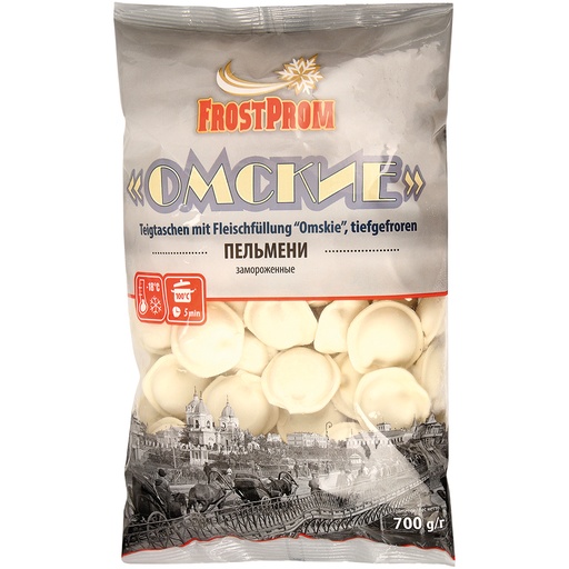 Пельмени с говядиной и свининой "Омские"