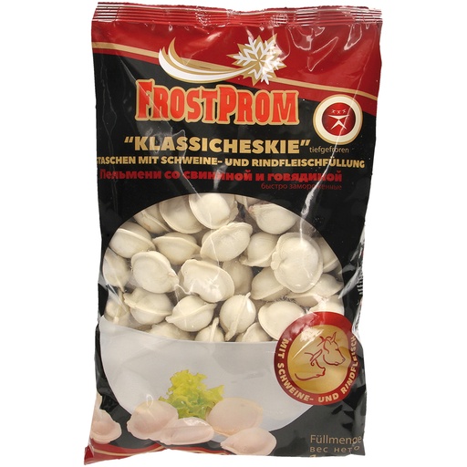 Пельмени "Класические" со свининой и говядиной, быстрозаморо