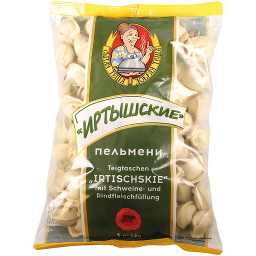 Замороженные пельмени с мясной начинкой "Иртышские"