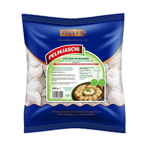 Pelmeni - Deegzakjes gevuld met varkens- en rundvlees