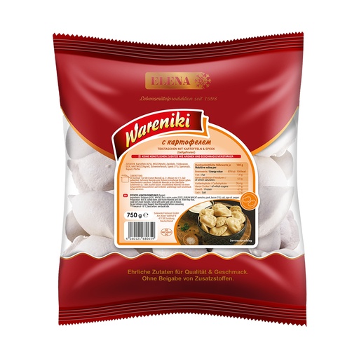 Вареники - лепешки из теста, наполненные вареным картофелем