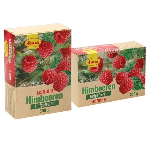 Frambozen, diepgevroren