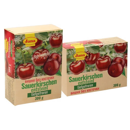 Zure kersen zonder pit, diepgevroren