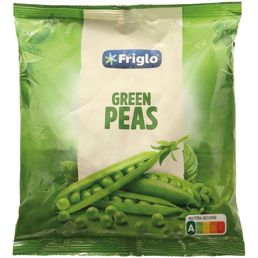 Erwten, diepgevroren.