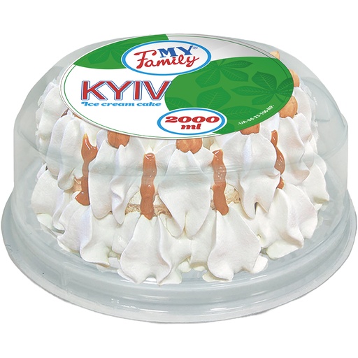 МОЯ СЕМЬЯ KYIV Торт – мороженое с карамельным соусом