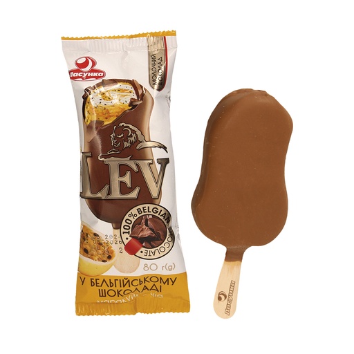 IJs met vanillesmaak met chiazaad en bereiding met passievru