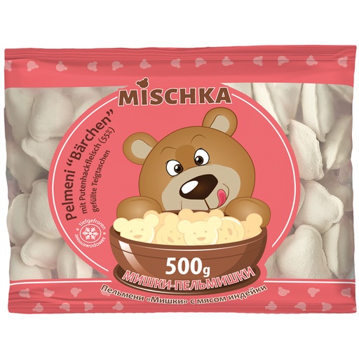 Пельмени "Мишки" с мясом индейки