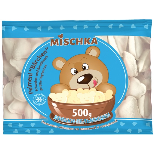 Пельмени "Мишки" со свининой и говядиной