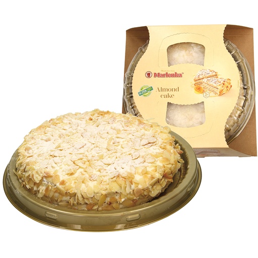 Миндальный торт "Марленка" без глютена с медом, глубокая зам