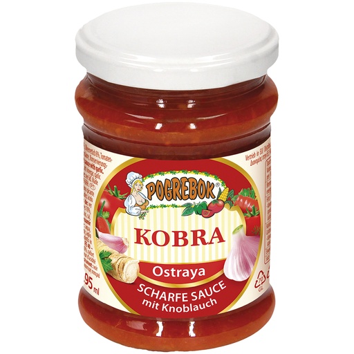 Pogrebok Острый соус с чесноком - "Kobra"