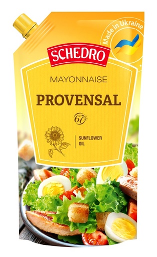Salade-mayonaise "Provansal", 67% vetgehalte