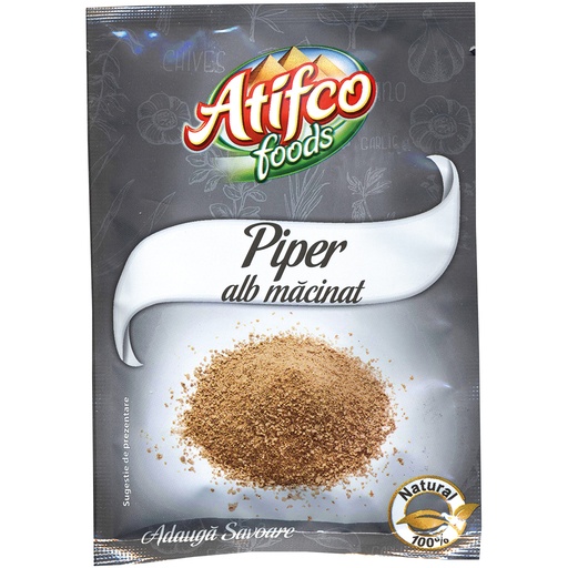 Witte peper, gemalen