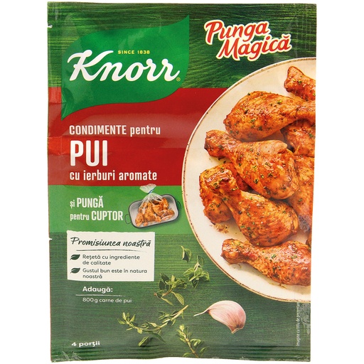 Condiment pui cu ierburi "Punga magica"
